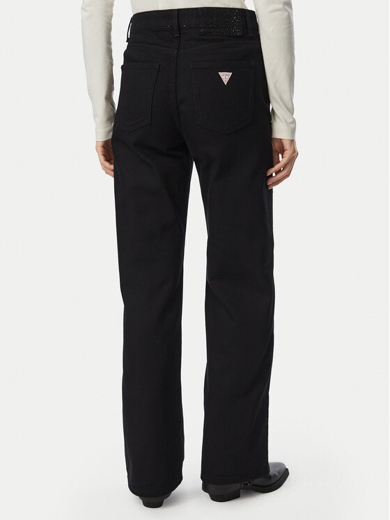 Guess Guess Дънки W6BA1A D2578 Черен Wide Leg
