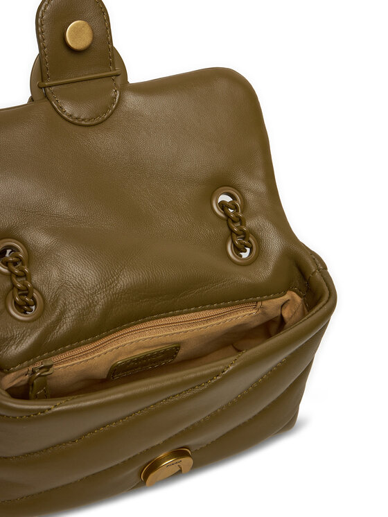 PINKO Pinko Handtasche Love Puff Baby Cl AI 24-25 PLTT 100040 A1JO Braun