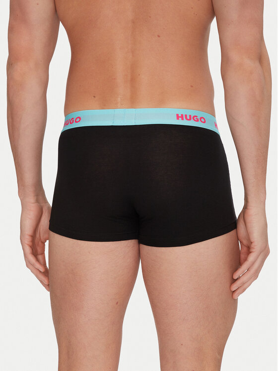 HUGO HUGO Set di 3 boxer 50532611 Nero