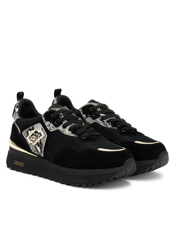 Liu Jo Liu Jo Sneakersy Maxi Wonder 01 BF5009 PX684 Černá