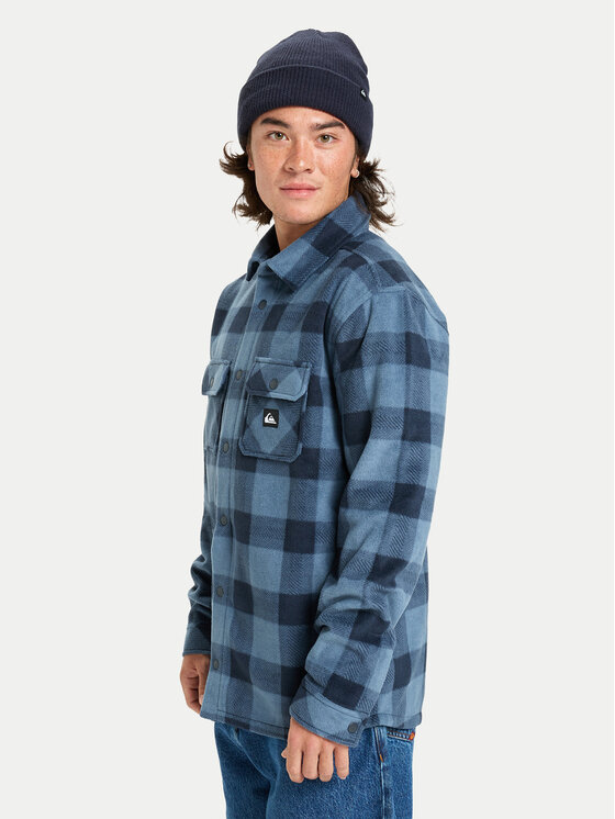 Quiksilver Quiksilver Hemd Bering Strait Check EQYPF03075 Dunkelblau Regular Fit