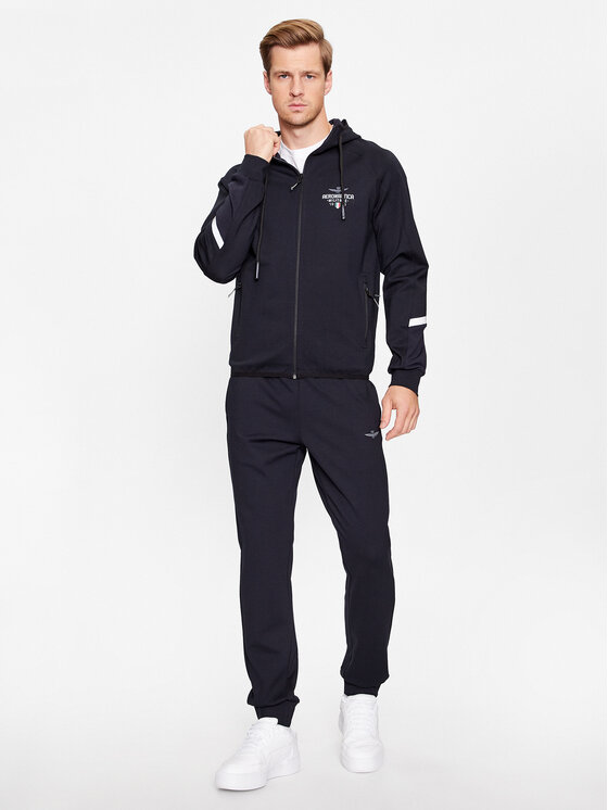 Aeronautica Militare Aeronautica Militare Jopa 232FE1826F528 Mornarsko modra Regular Fit