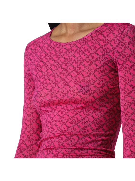 PINKO Pinko Halenka BERLINO Růžová Slim Fit