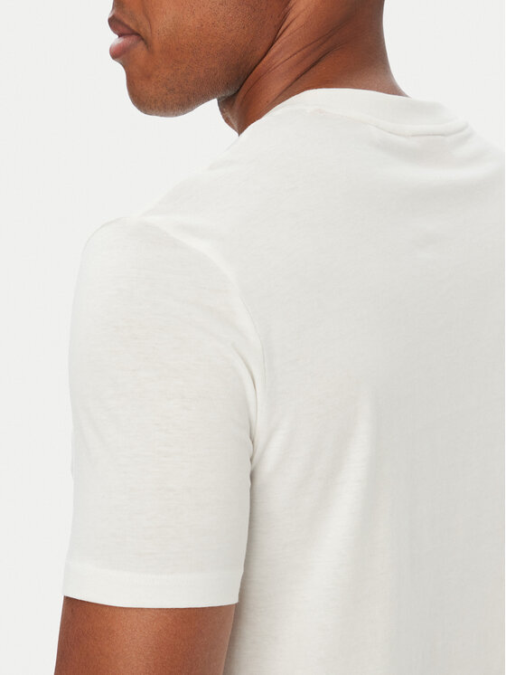 HUGO HUGO T-shirt Dero222 50466158 Crema Regular Fit