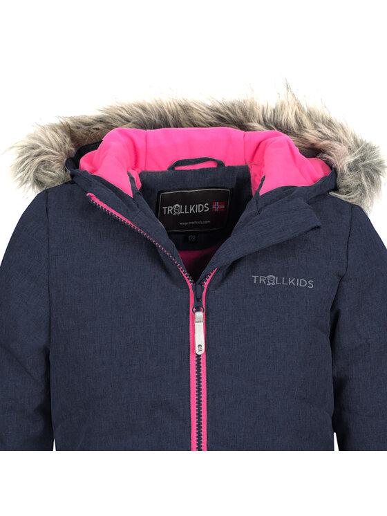 TROLLKIDS TROLLKIDS Kurtka zimowa 133-114 Granatowy Regular Fit