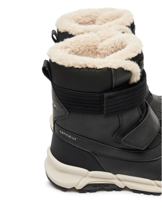Geox Geox Schneeschuhe J Flexyper Plus Boy J46LCF 0MEFU C9999 S Schwarz