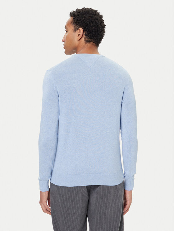 Tommy Hilfiger Tommy Hilfiger Pullover MW0MW28046 Himmelblau Regular Fit