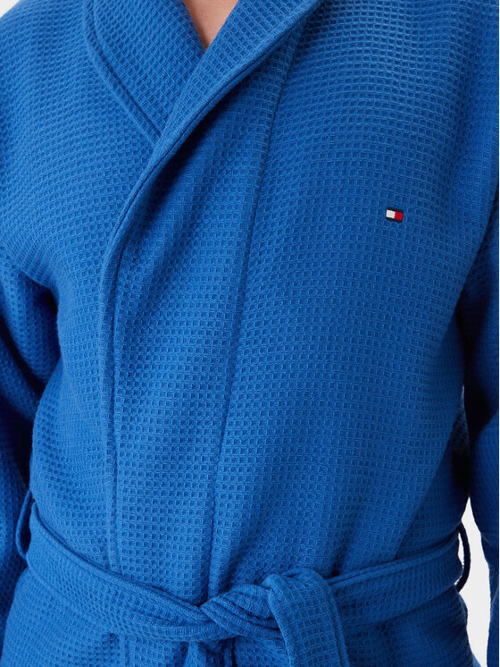 Tommy Hilfiger Tommy Hilfiger Bademantel Waffle UM0UM03524 Blau