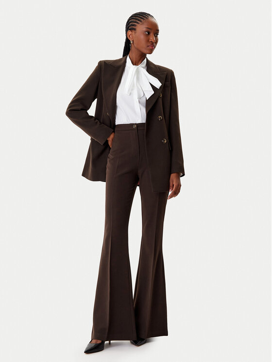 Artigli Artigli Stoffhose ACPA003191 Braun Regular Fit