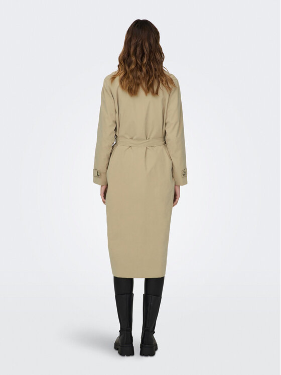 JDY JDY Tenchcoat Panther 15281785 Beige Regular Fit
