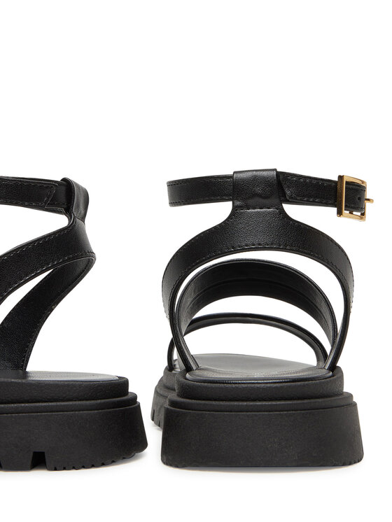 Tommy Hilfiger Tommy Hilfiger Sandali Sandal T4A2-33798-0371 S Črna