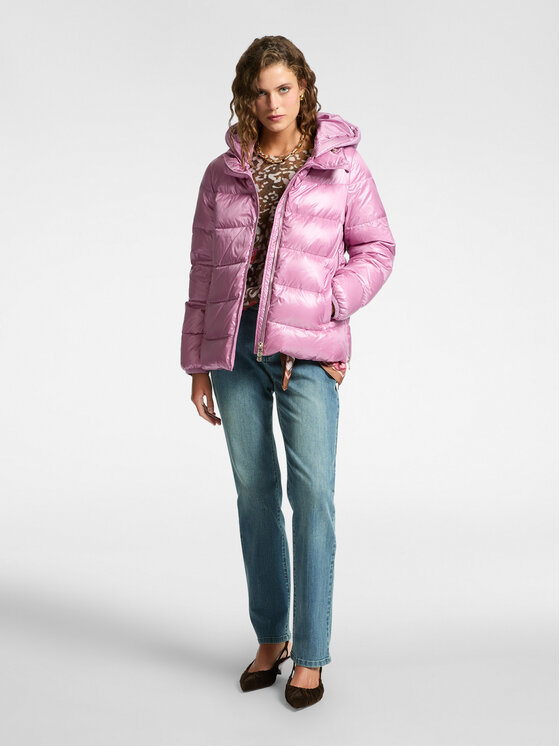 Elena Mirò Elena Mirò Giubbotto piumino F888P000126N009 Rosa Regular Fit