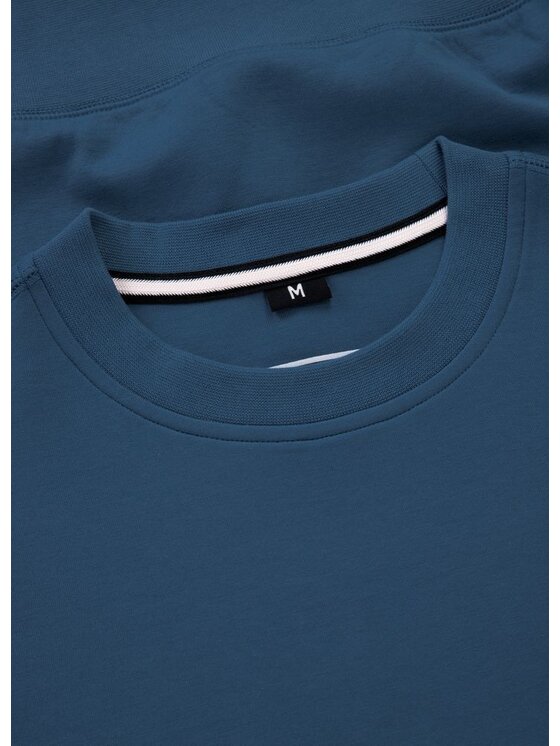 PITBULL PITBULL Bluza SAMPSON Niebieski Regular Fit
