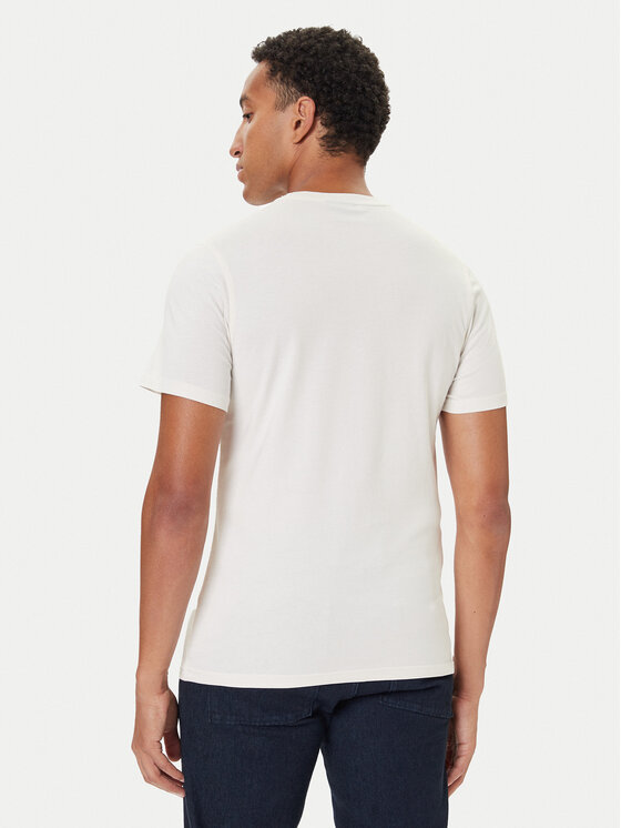 Barbour Barbour T-Shirt MTS1496WH32 Bílá Regular Fit