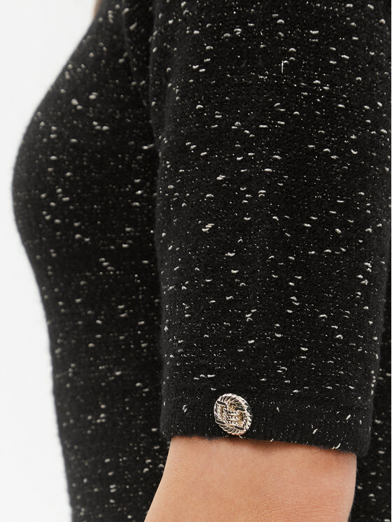 Morgan Morgan Φόρεμα υφασμάτινο 232-RMLAC Μαύρο Slim Fit