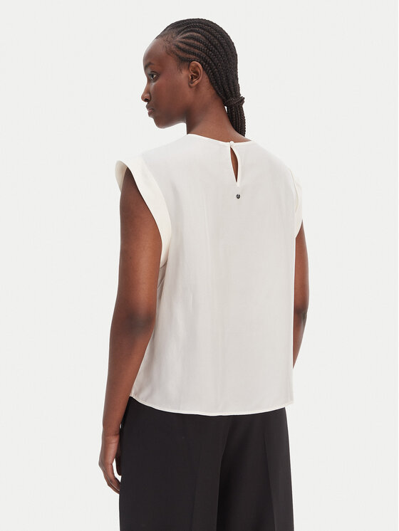 BOSS BOSS Блузка C_Irnette 50543548 Écru Regular Fit