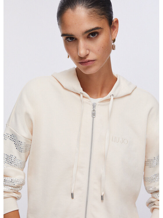 Liu Jo Liu Jo Felpa TA6309FS002X0659 Beige Regular Fit
