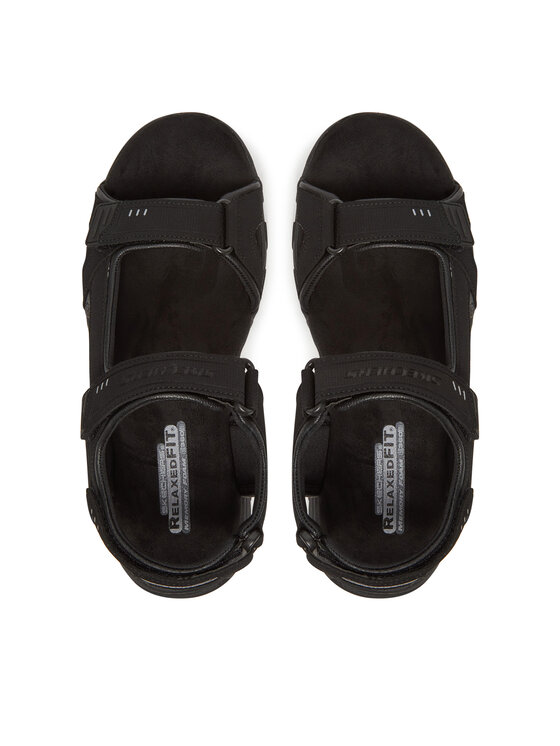 Skechers Skechers Sandali Garver-Louden 64487/BLK Črna