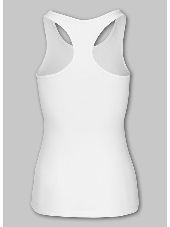 PITBULL PITBULL Tank top Puppy Biały Regular Fit
