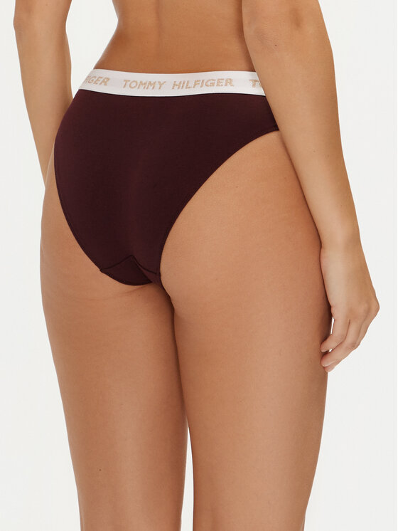 Tommy Hilfiger Tommy Hilfiger Klassikalised aluspüksid UW0UW05653 Bordoopunane