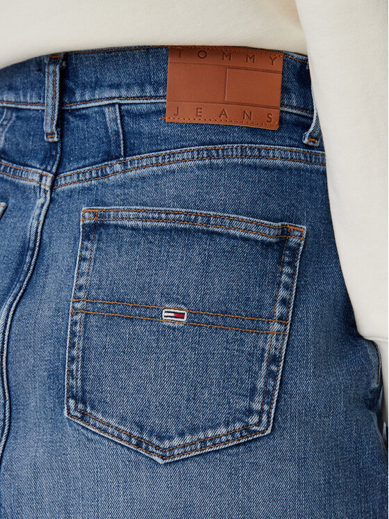 Tommy Jeans Tommy Jeans Farmer szoknya DW0DW20136 Kék Mom Fit