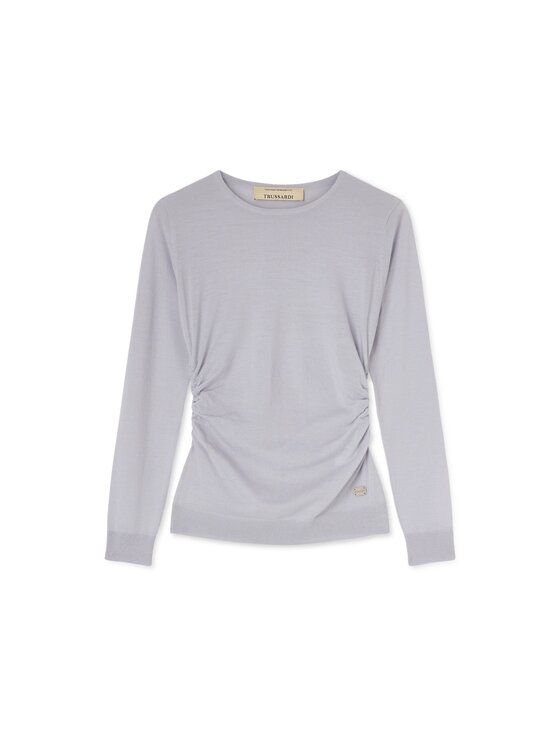 Trussardi Trussardi Sweter M0196001266N037 Szary Slim Fit