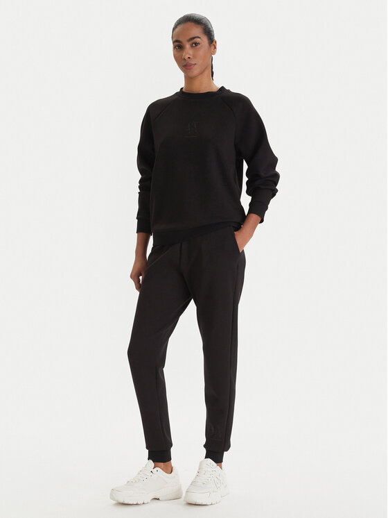 Armani Exchange Armani Exchange Pantaloni da tuta XW000828 AF13397 Nero Casual Fit