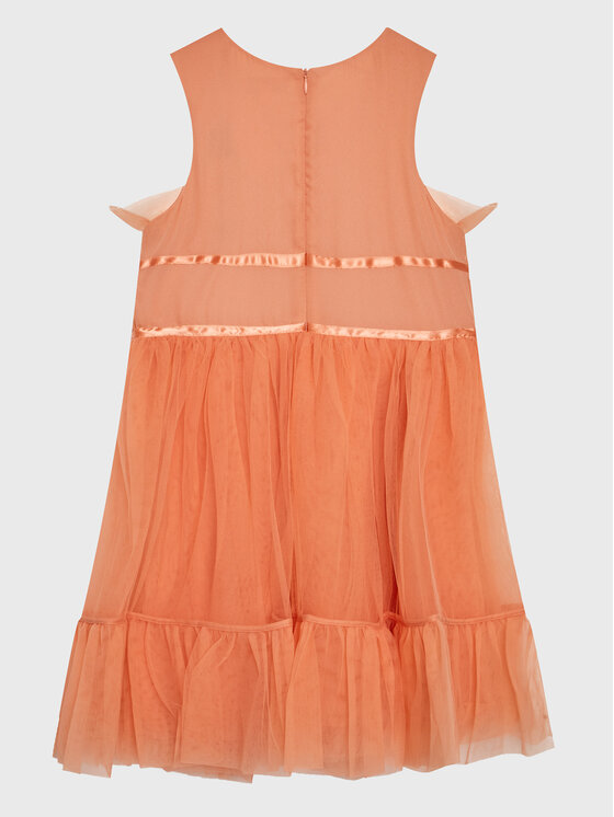 Guess Guess Елегантне плаття J3RK20 WEEO0 Оранжевий Regular Fit