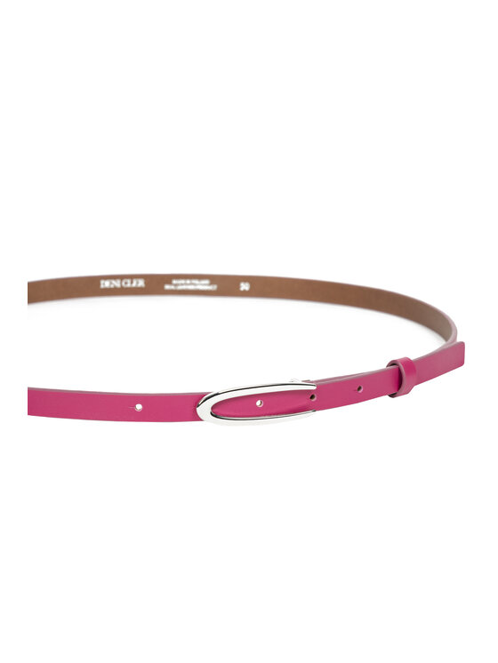 Deni Cler Milano Deni Cler Milano Pasek T-DC-P103-E2-77-32-1 Różowy