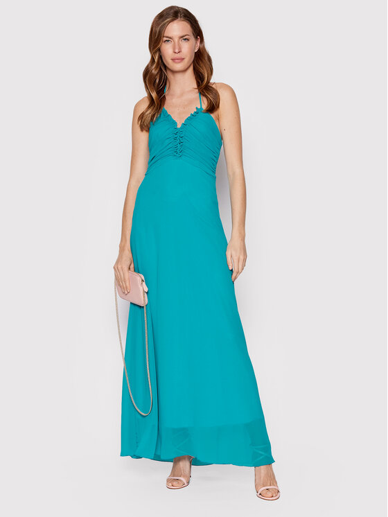 Rinascimento Rinascimento Rochie cocktail CFC0109312003 Albastru Regular Fit