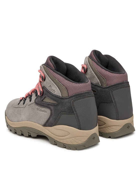 Columbia Columbia Παπούτσια πεζοπορίας Newton Ridge Plus Waterproof Amped 1718821 Γκρι