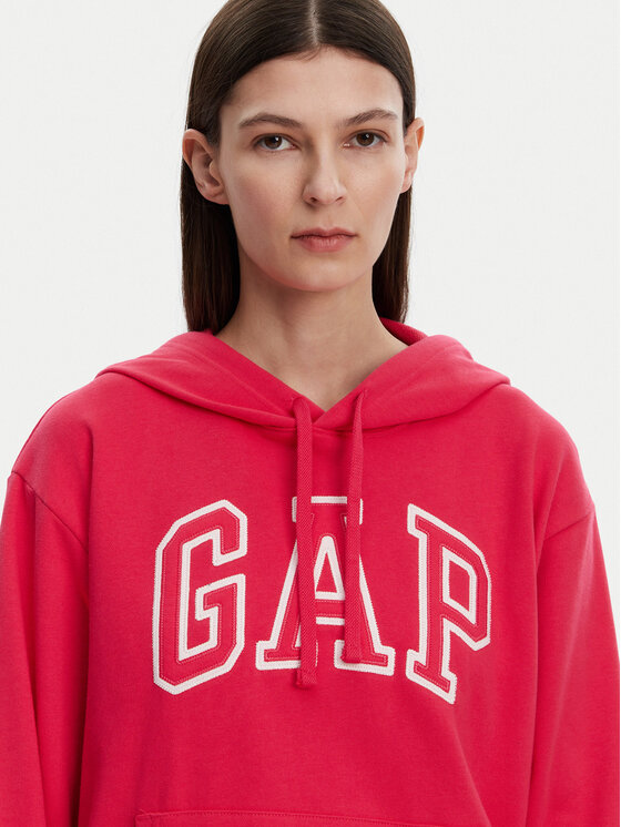 Gap Gap Світшот 870537-08 Рожевий Relaxed Fit