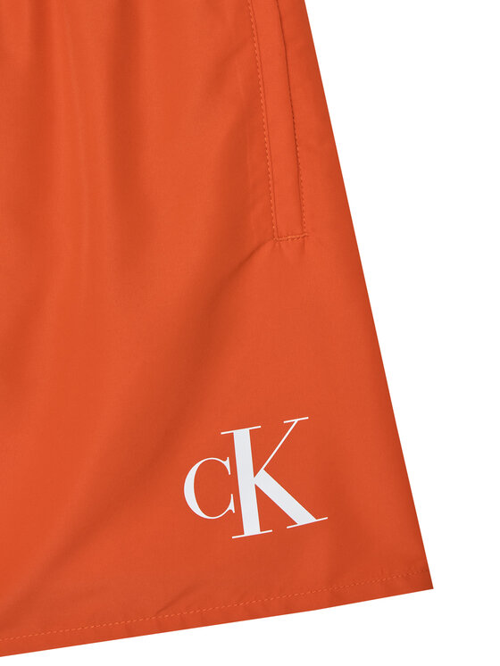 Calvin Klein Swimwear Calvin Klein Swimwear Plavecké šortky KV0KV00056 Oranžová Regular Fit