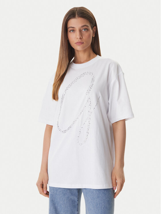 Guess Guess T-Shirt W6GI39 K3478 Bílá Regular Fit