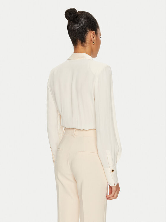 Elisabetta Franchi Elisabetta Franchi Body CB-003-46E1 Écru Regular Fit