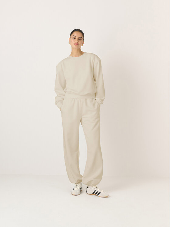 La Mania La Mania Felpa ROSIN Bianco Classic Fit