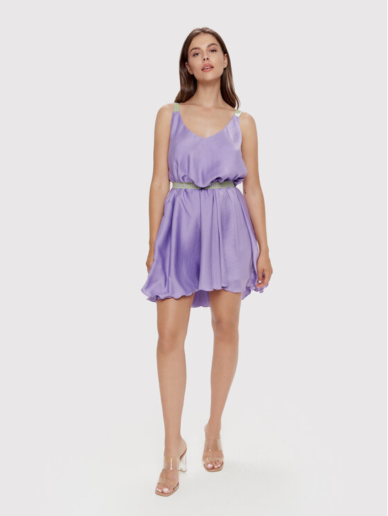 Dress Point Dress Point Sukienka codzienna Lilac Dress Fioletowy Oversize