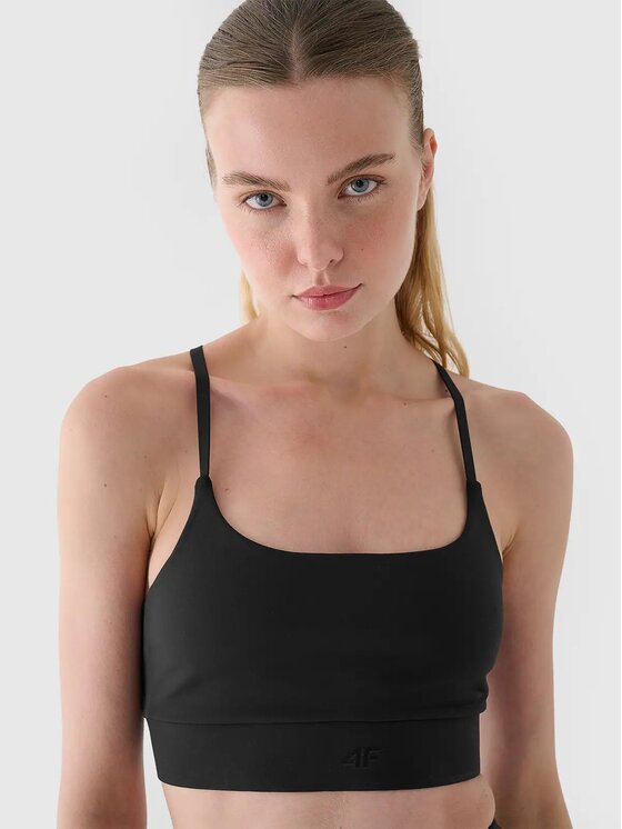 4F 4F Reggiseno sportivo 4FWAW24USBAF138-22S Nero