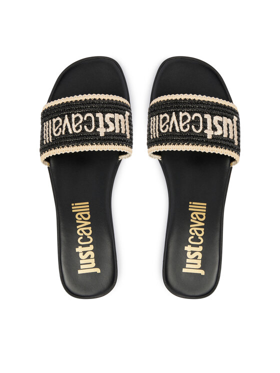 Just Cavalli Just Cavalli Nazouváky 80RA3S80 ZSE60 Černá