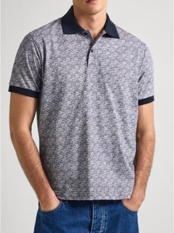 Pepe Jeans Pepe Jeans Polokošile PM542151 594 Tmavomodrá Regular Fit