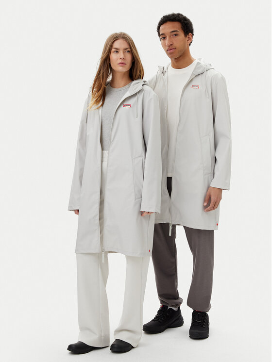 Hunter Hunter Dežna jakna Andrea Unisex HARU0002245 Siva Regular Fit