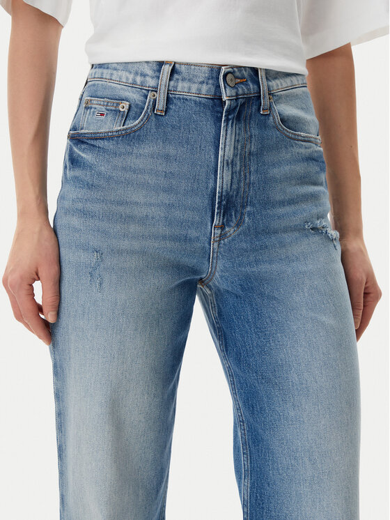 Tommy Jeans Tommy Jeans Jeansy Layla DW0DW19772 Niebieski Straight Fit