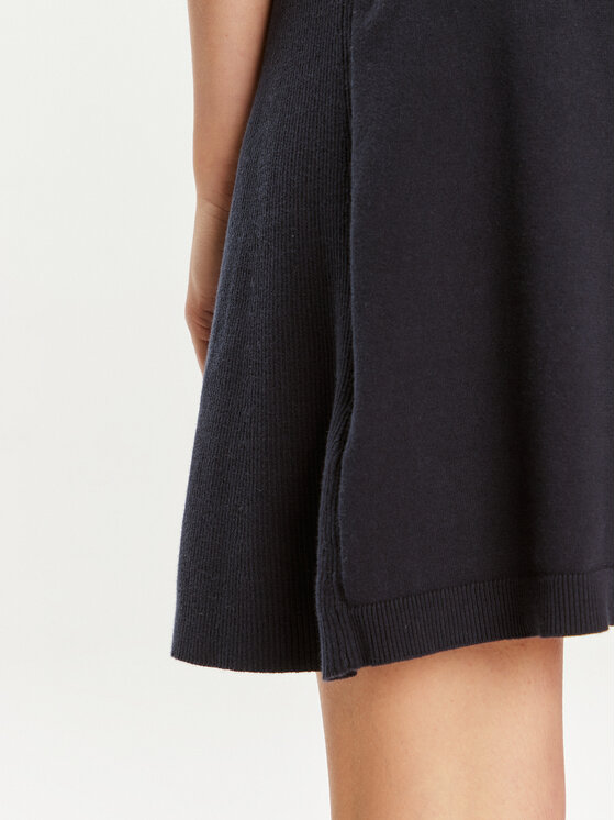 Tommy Hilfiger Tommy Hilfiger Každodenní šaty WW0WW42461 Tmavomodrá Slim Fit