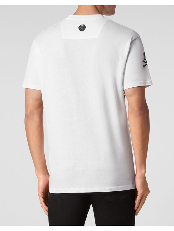 PHILIPP PLEIN PHILIPP PLEIN Tričko 329 Biela Regular Fit