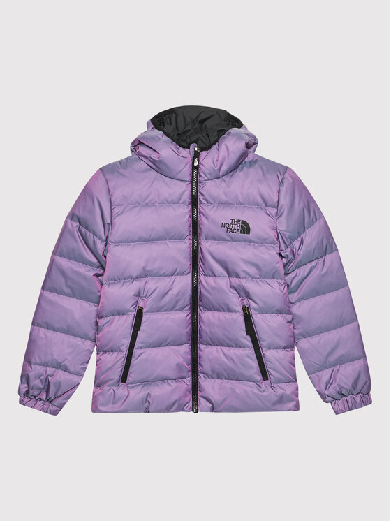 The North Face The North Face Puhovka Print Hyalite NF0A5IYR Vijolična Regular Fit