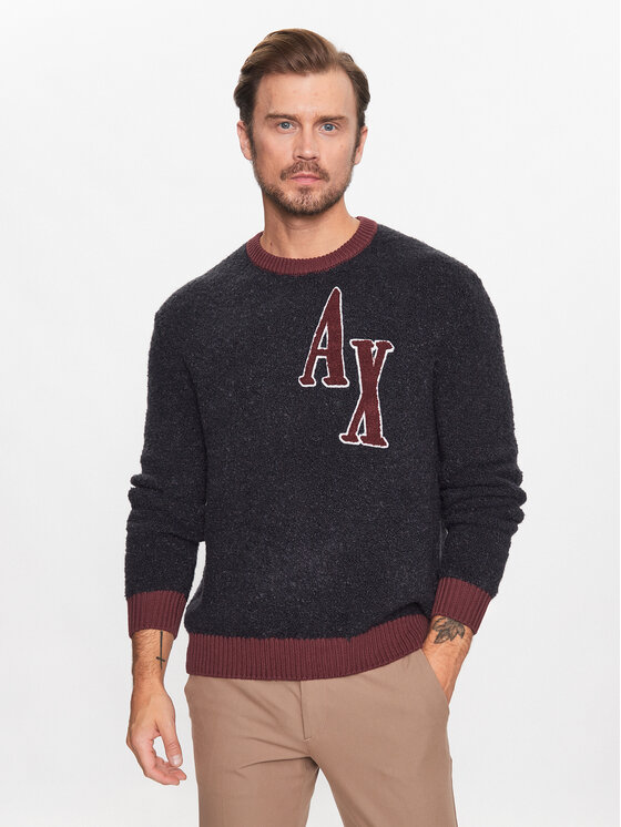 Armani Exchange Armani Exchange Sweater 6RZM2B ZM3GZ 1510 Sötétkék Regular Fit