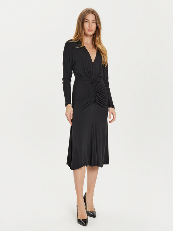 PINKO PINKO Džemper haljina 104455 A29B Crna Regular Fit