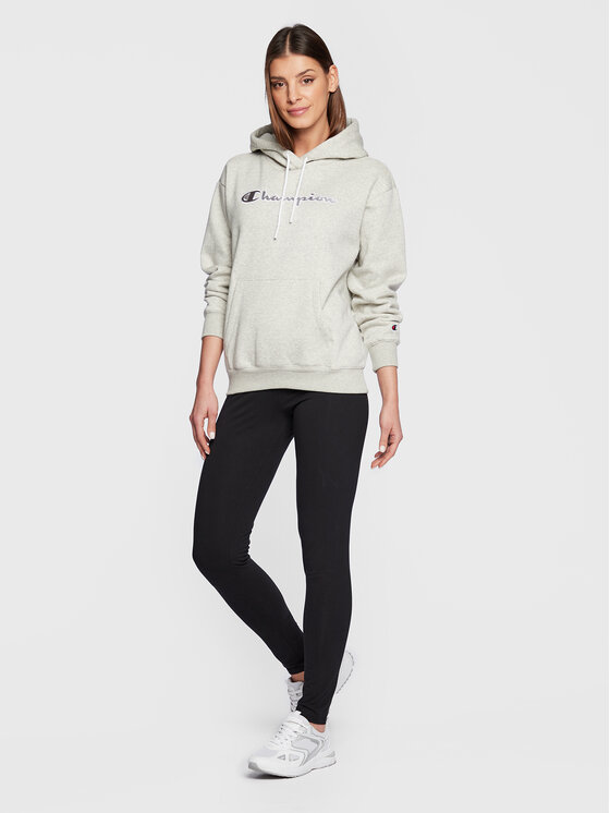 Champion Champion Majica dugih rukava 115477 Siva Regular Fit