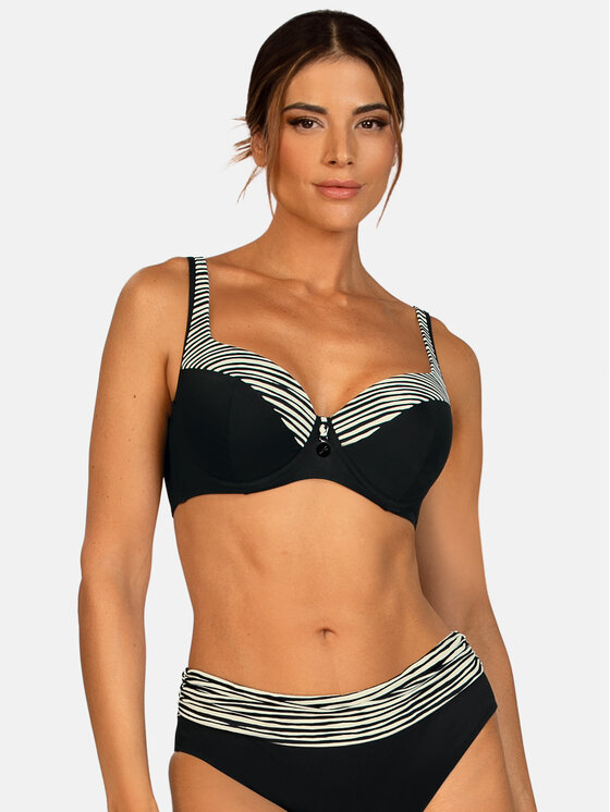 Feba Feba Bikini pezzo sopra FG04 Nero