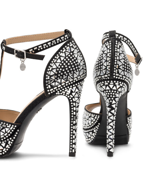 Nine West Nine West Sandały NISA SY015-1NW Czarny